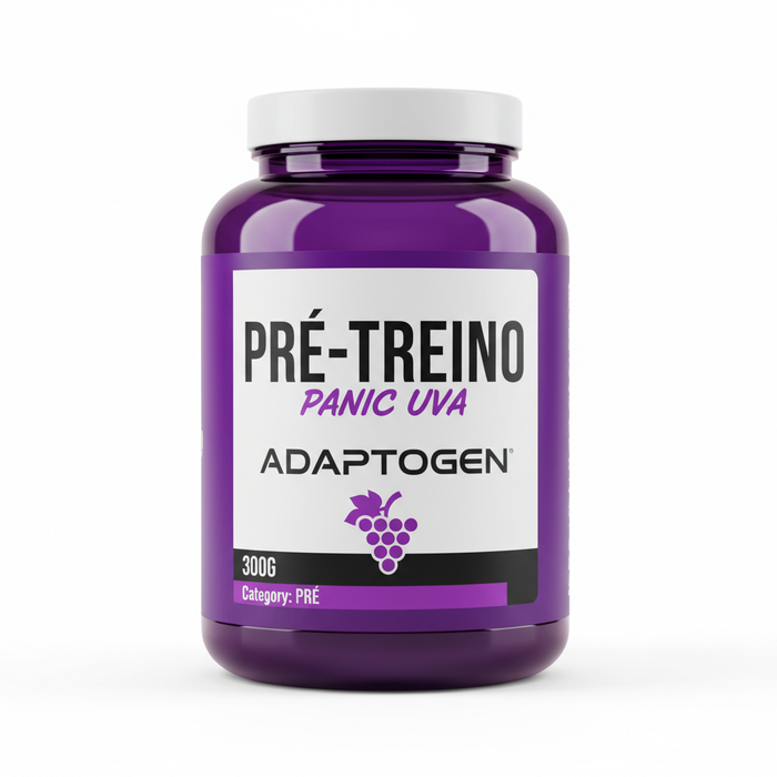 PRÉ-TREINO - PANIC UVA - ADAPTOGEN 300G