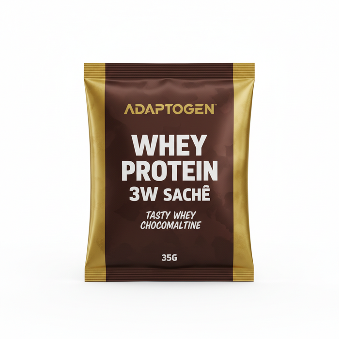 WHEY PROTEIN 3W SACHÊ - TASTY WHEY CHOCOMALTINE - ADAPTOGEN 35G