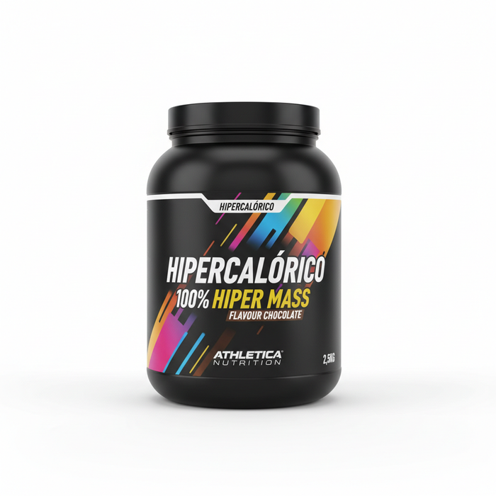HIPERCALÓRICO - 100% HIPER MASS FLAVOUR CHOCOLATE - ATLHETICA NUTRITION 2,5KG