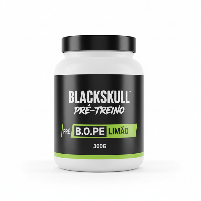 PRÉ-TREINO - B.O.P.E LIMÃO - BLACKSKULL 300G