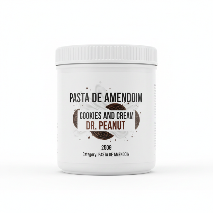 PASTA DE AMENDOIM - COOKIES AND CREAM DR. PEANUT 250G