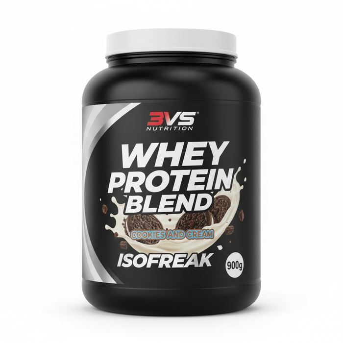 WHEY PROTEIN BLEND - ISOFREAK COOKIES AND CREAM - 3VS NUTRITION 900G