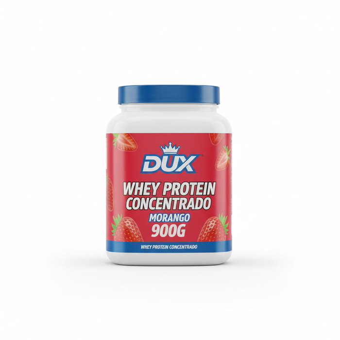 WHEY PROTEIN CONCENTRADO - DUX MORANGO 900G