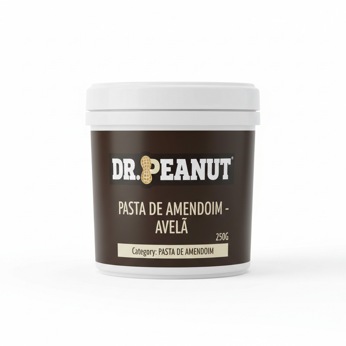 PASTA DE AMENDOIM - AVELÃ DR. PEANUT 250G