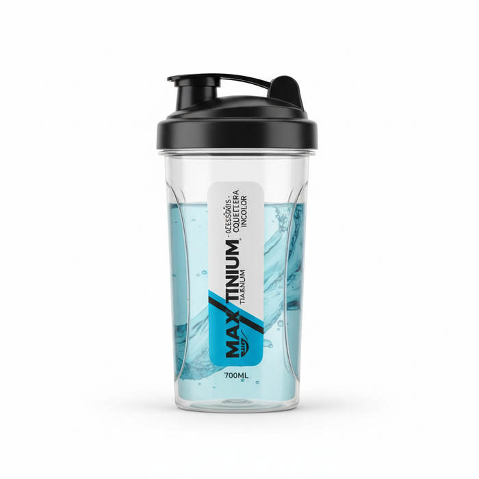 ACESSÓRIOS - COQUETELEIRA INCOLOR - MAX TITANIUM 700ML
